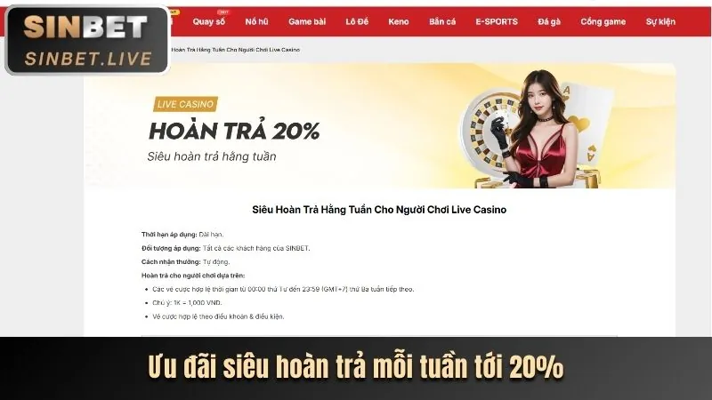 Hướng dẫn nhận khuyến mãi BetVisa